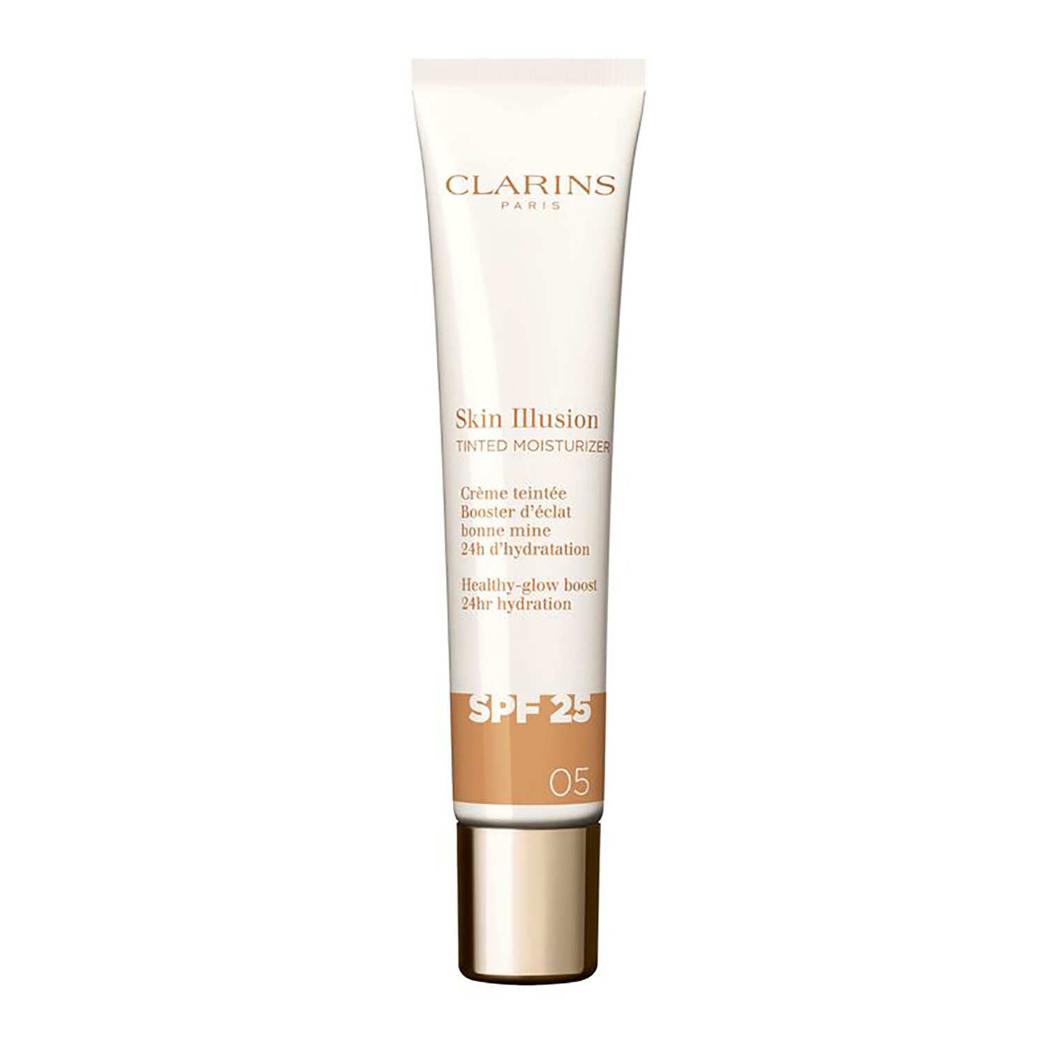 Тональная основа Skin Illusion Tinted Moisturizer SPF 25 Clarins, 05 (40 ml)
Тональная основа Skin Illusion Tinted Moisturizer SPF 25 Clarins, 05 (40 ml)