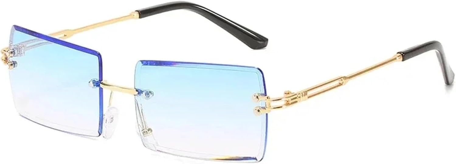 Солнцезащитные очки с защитой от УФ-излучения UV400 | Без оправы с градиентным покрытием | Для женщин и мужчин | Для занятий спортом на открытом воздухе и вождения DSVIGF, 03 Blue
Солнцезащитные очки с защитой от УФ-излучения UV400 | Без оправы с градиентным покрытием | Для женщин и мужчин | Для занятий спортом на открытом воздухе и вождения DSVIGF, 03 Blue