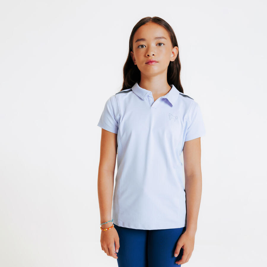 FOUGANZA Футболка-поло для верховой езды Club с коротким рукавом, фиолетовая
FOUGANZA Футболка-поло для верховой езды Club с коротким рукавом, фиолетовая