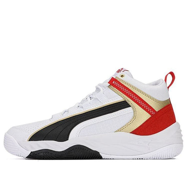 Кроссовки rebound future evo mid-top black/white/red Puma, белый
Кроссовки rebound future evo mid-top black/white/red Puma, белый