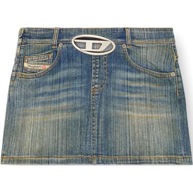 Мини-юбка denim de ron s2 DIESEL, синий
Мини-юбка denim de ron s2 DIESEL, синий