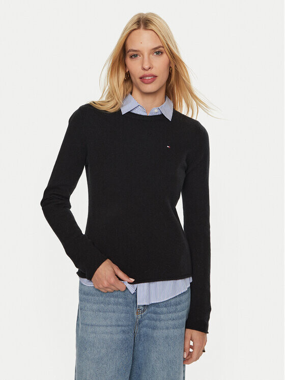 Свитер обычного кроя Tommy Hilfiger, черный
Свитер обычного кроя Tommy Hilfiger, черный