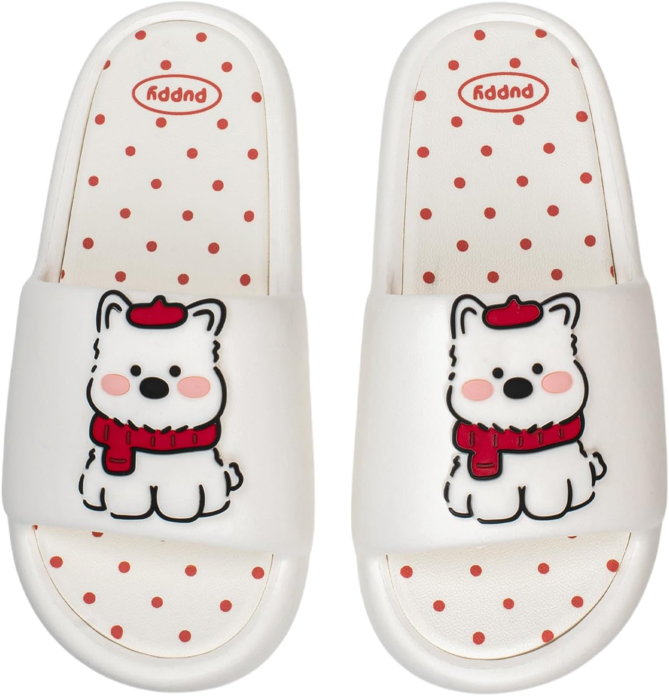 HORMAUWORD Милые тапочки щенок, женские тапочки, сандалии для путешествий, облачные тапочки для женщин и мужчин, нескользящие шлепанцы для душа, женские шлепанцы для дома и улицы, забавные тапочки, белый
HORMAUWORD Милые тапочки щенок, женские тапочки, сандалии для путешествий, облачные тапочки для женщин и мужчин, нескользящие шлепанцы для душа, женские шлепанцы для дома и улицы, забавные тапочки, белый