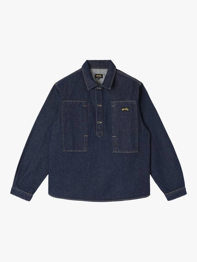 Mount Blanco Painters Pop Over Regular Fit джинсовая рубашка Stan Ray, Single Rinse Denim
Mount Blanco Painters Pop Over Regular Fit джинсовая рубашка Stan Ray, Single Rinse Denim