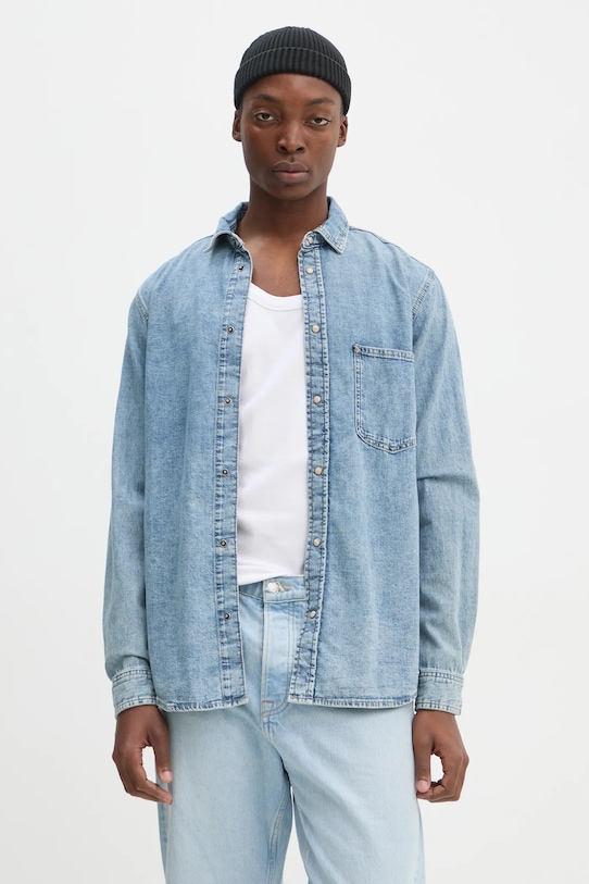 Джинсовая рубашка Samsoe Samsoe, синий
Джинсовая рубашка Samsoe Samsoe, синий