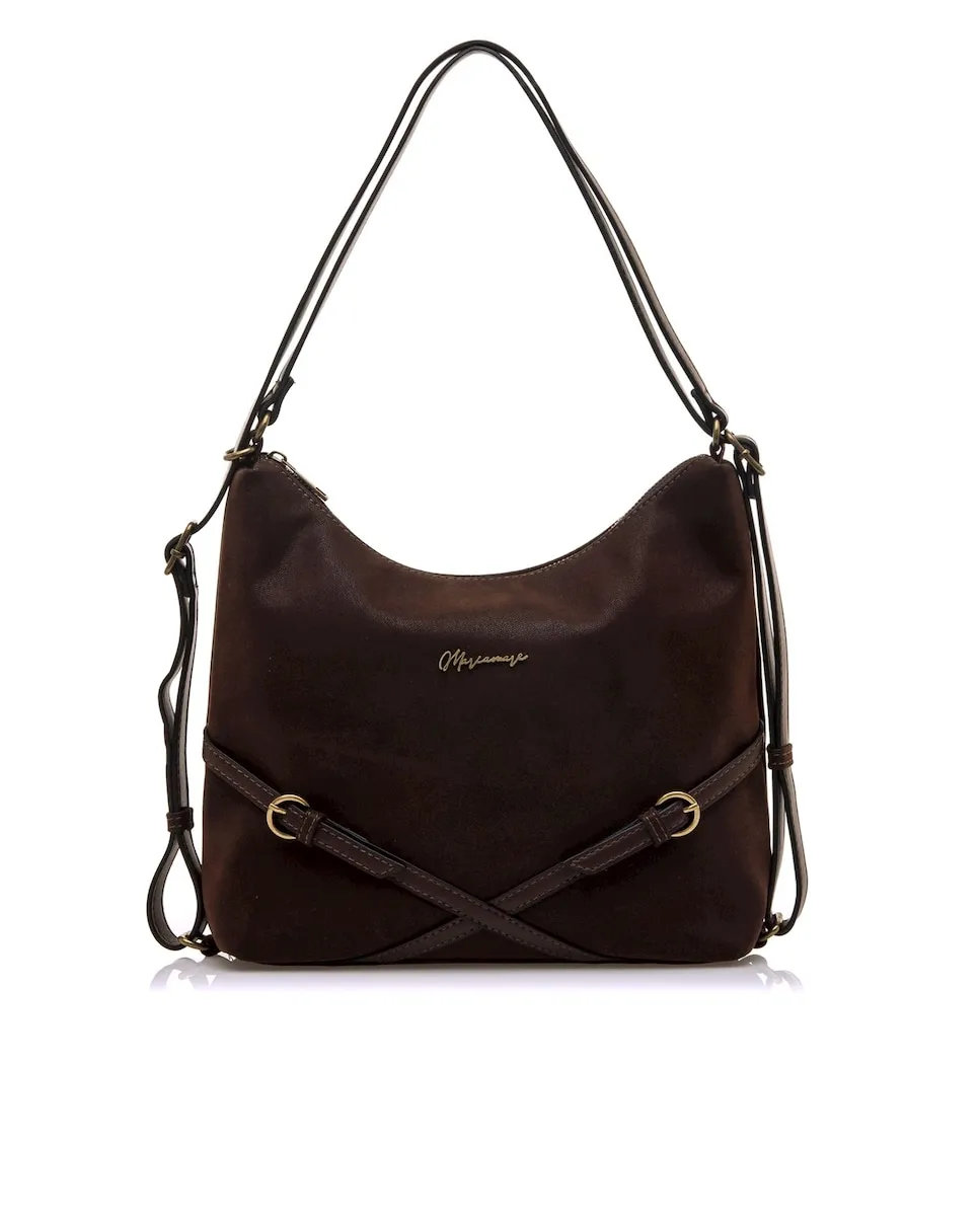 Женская сумка через плечо с перекрещивающимися лентами Mariamare, коричневый
Женская сумка через плечо с перекрещивающимися лентами Mariamare, коричневый
