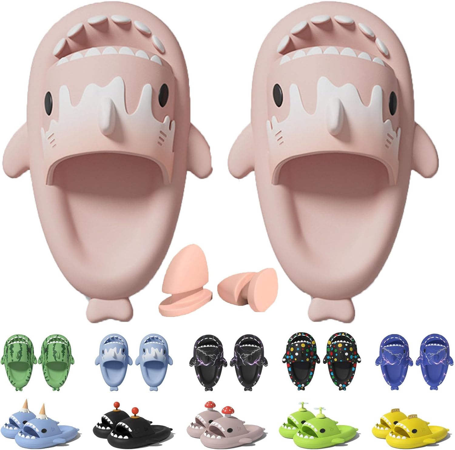 Шлепанцы в форме акулы в рожке мороженого Jfxgjuv, розовый
Шлепанцы в форме акулы в рожке мороженого Jfxgjuv, розовый