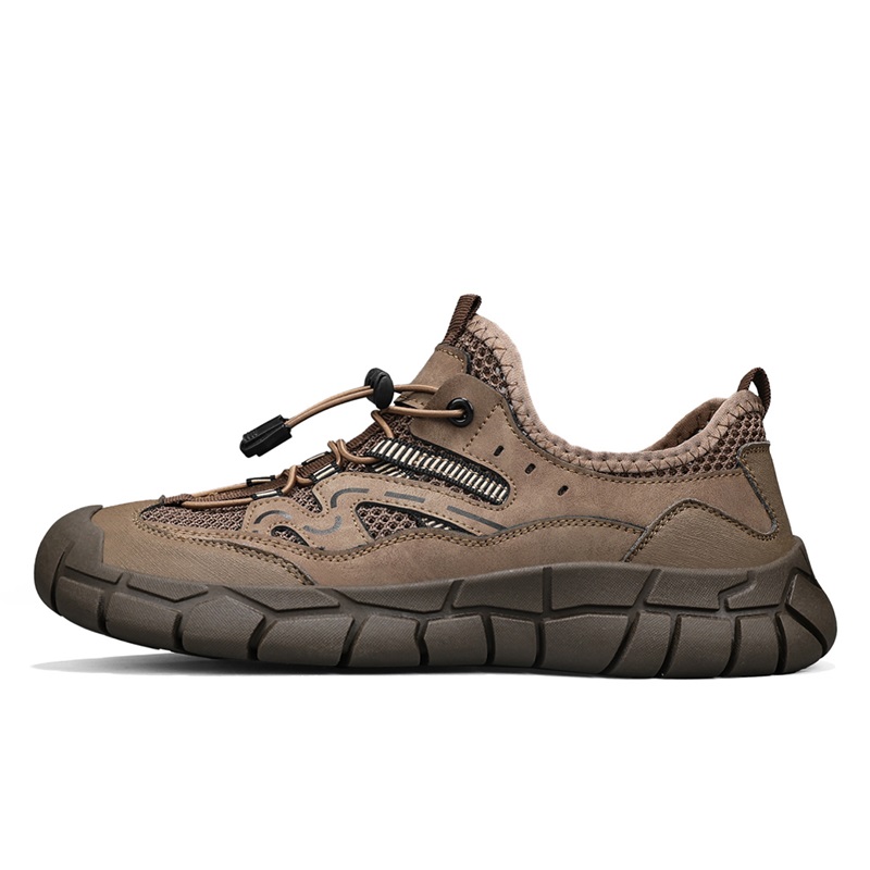 Мужские повседневные туфли с низким верхом цвета умбры Wen Nai, Khaki 
Мужские повседневные туфли с низким верхом цвета умбры Wen Nai, Khaki