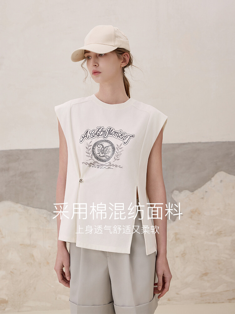 Жилет летний Mslan с принтом, миндальный
Жилет летний Mslan с принтом, миндальный