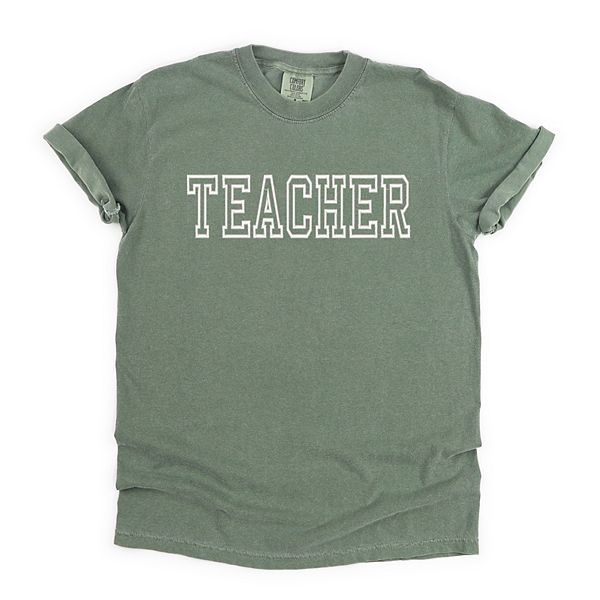 Футболка с вышивкой силуэта учителя, окрашенная в стиле garment dyed Simply Sage Market, Moss
Футболка с вышивкой силуэта учителя, окрашенная в стиле garment dyed Simply Sage Market, Moss