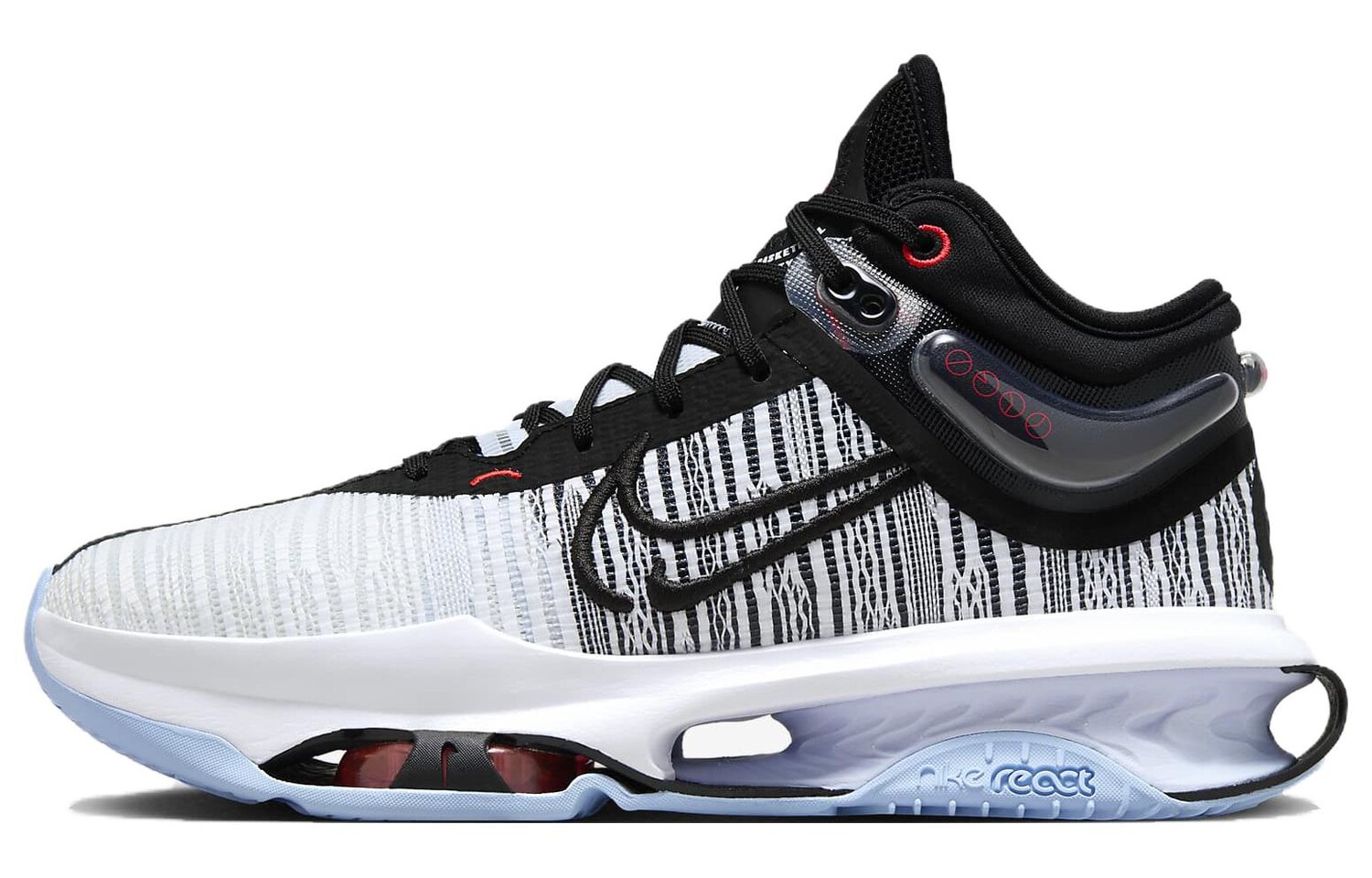 Кроссовки Nike Air Zoom GT Jump Basketball, белый/черный
Кроссовки Nike Air Zoom GT Jump Basketball, белый/черный
