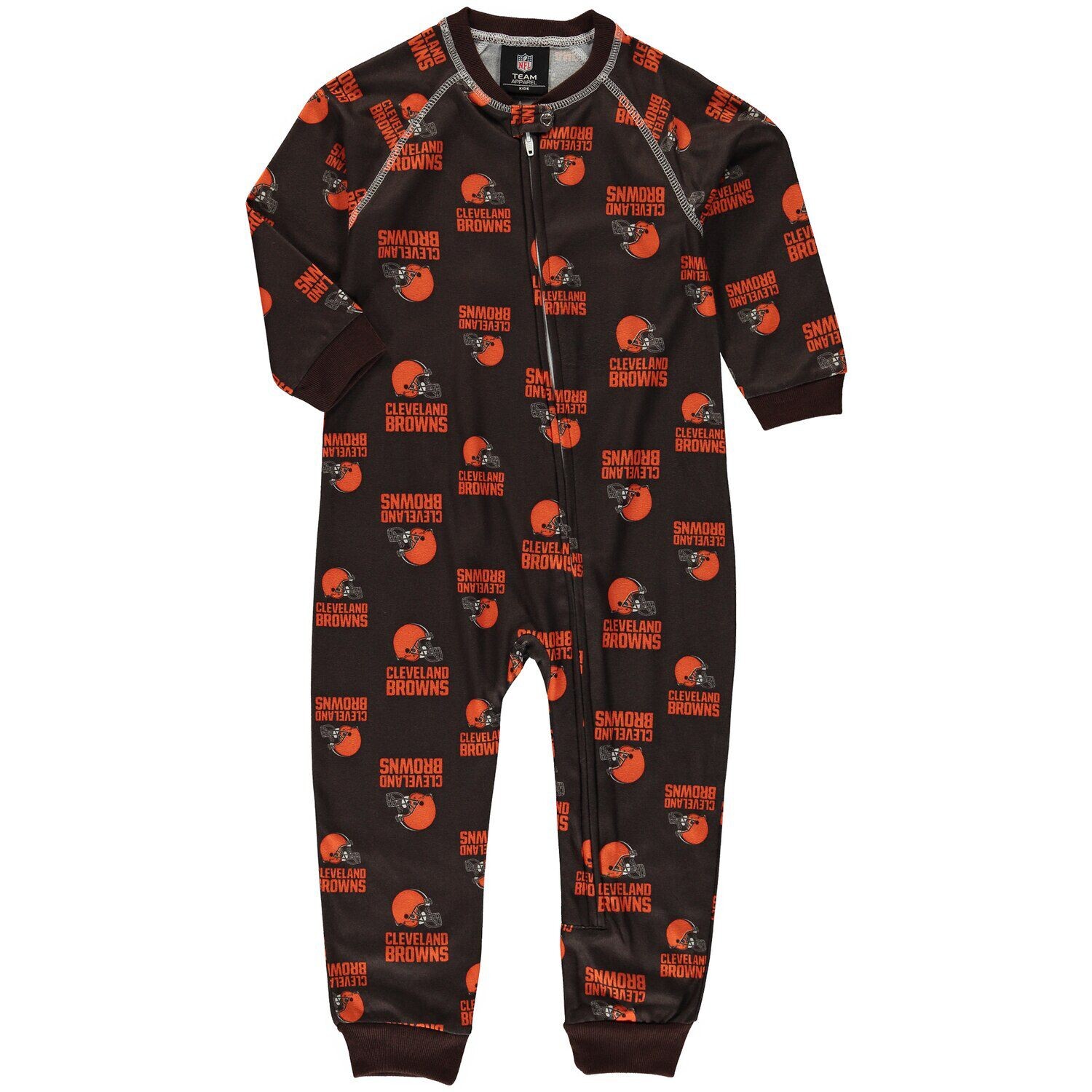 Коричневый джемпер с молнией во всю длину и реглан для малышей Cleveland Browns Outerstuff
Коричневый джемпер с молнией во всю длину и реглан для малышей Cleveland Browns Outerstuff