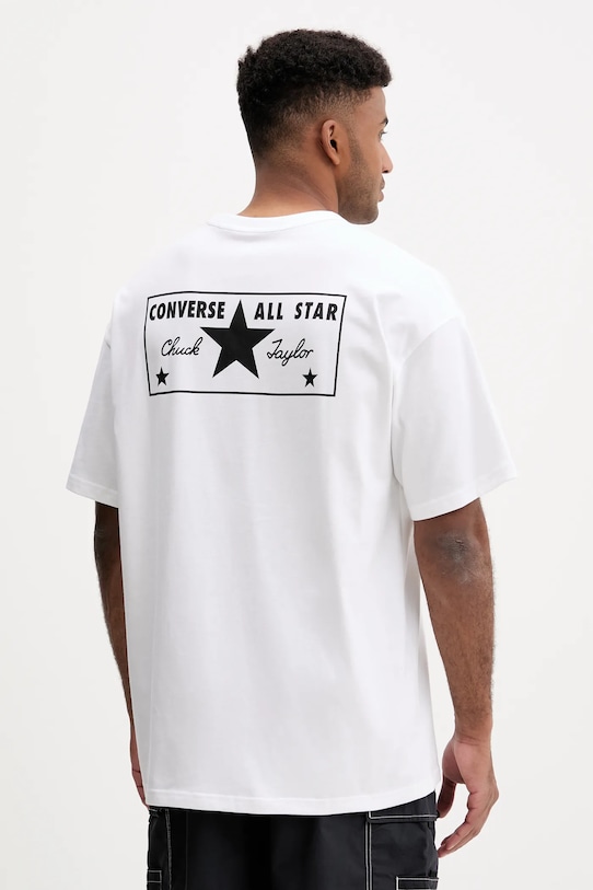 Хлопковая футболка Converse, белый
Хлопковая футболка Converse, белый