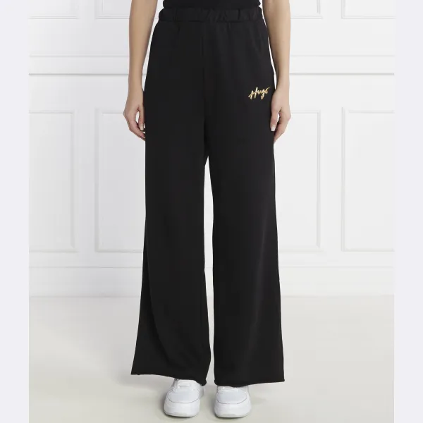 Спортивные брюки оверсайз Nasuede_2 Hugo, черный 
Спортивные брюки оверсайз Nasuede_2 Hugo, черный