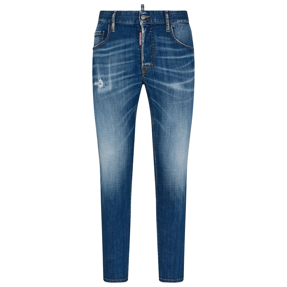 Джинсы Skinny Distressed с логотипом Dsquared2 DSQUARED 2, синий
Джинсы Skinny Distressed с логотипом Dsquared2 DSQUARED 2, синий