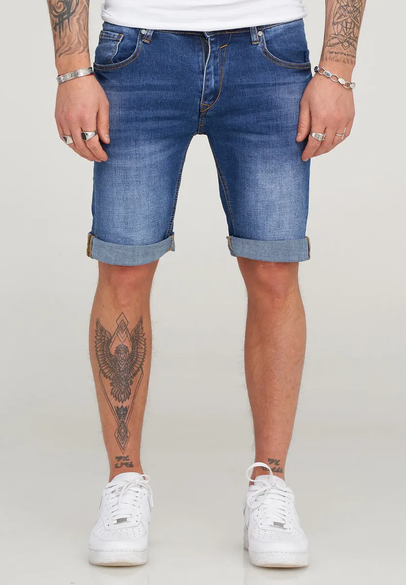 Шорты behype "LEOX-537", в модном стиле с пятью карманами, синий
Шорты behype "LEOX-537", в модном стиле с пятью карманами, синий