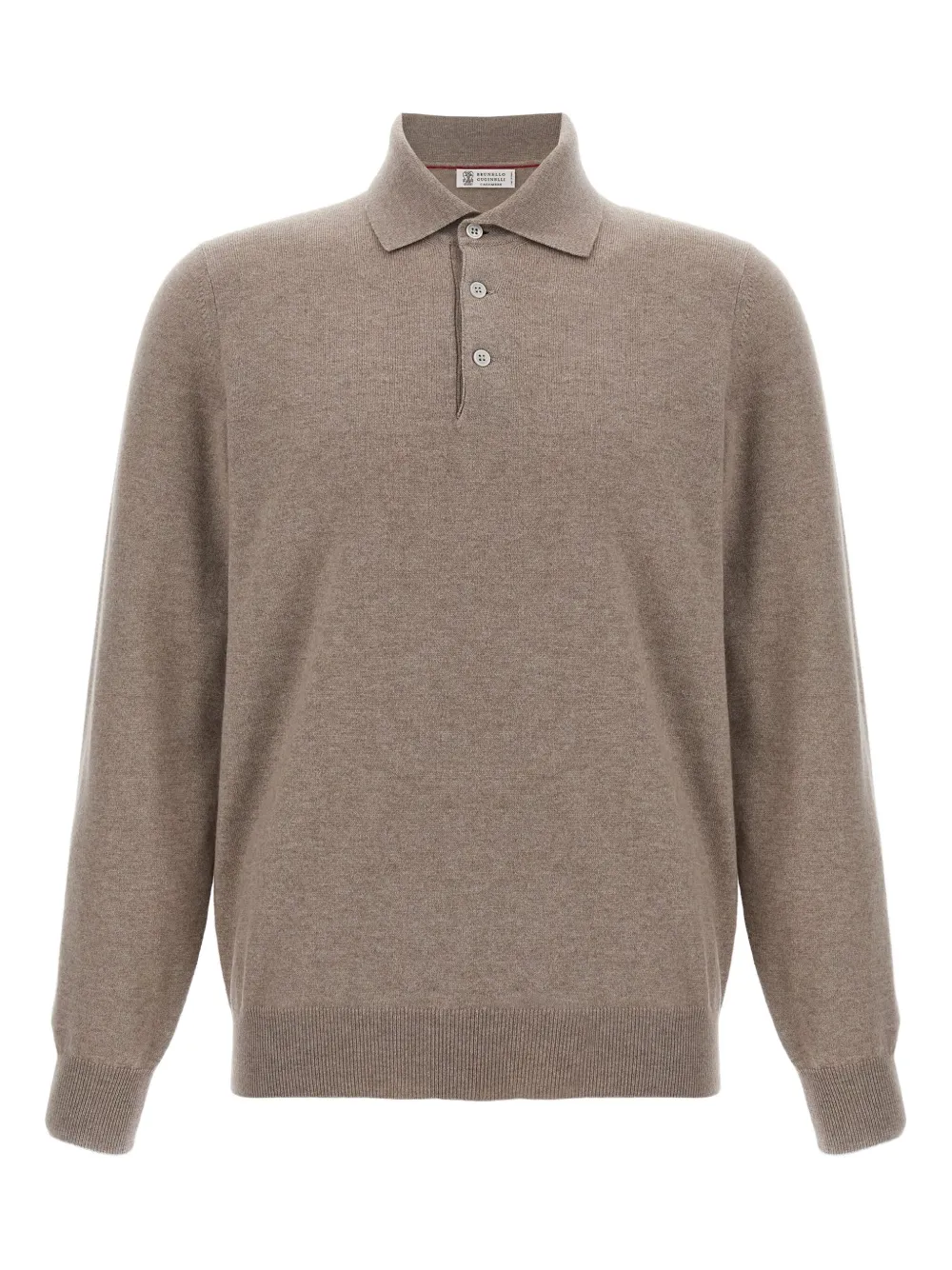 Кашемировая рубашка-поло с длинными рукавами Brunello Cucinelli, нейтральный
Кашемировая рубашка-поло с длинными рукавами Brunello Cucinelli, нейтральный