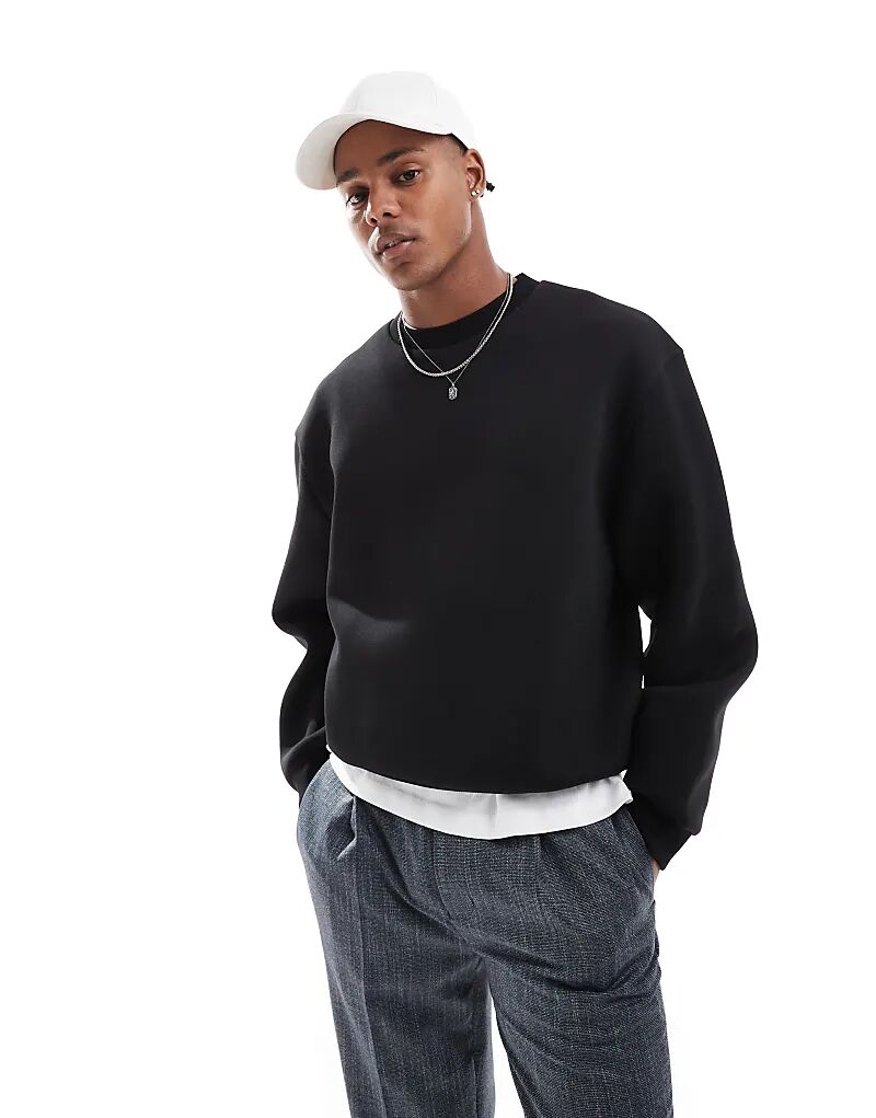 Свободная свободная толстовка с аквалангом черного цвета ASOS DESIGN
Свободная свободная толстовка с аквалангом черного цвета ASOS DESIGN