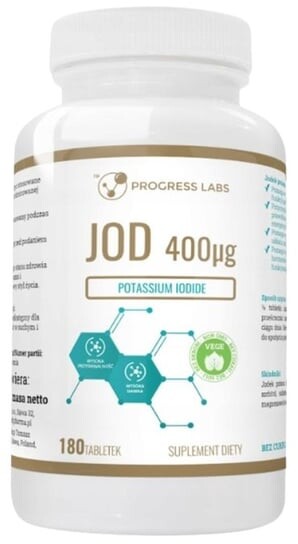Progress Labs, Йодид калия Йодид 400 мкг Йодид калия, 180 таблеток. Inna marka
Progress Labs, Йодид калия Йодид 400 мкг Йодид калия, 180 таблеток. Inna marka