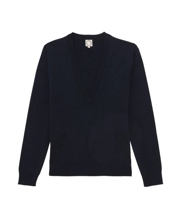 Хлопковый свитер «Анжелика» Ines De La Fressange Paris, синий
Хлопковый свитер «Анжелика» Ines De La Fressange Paris, синий