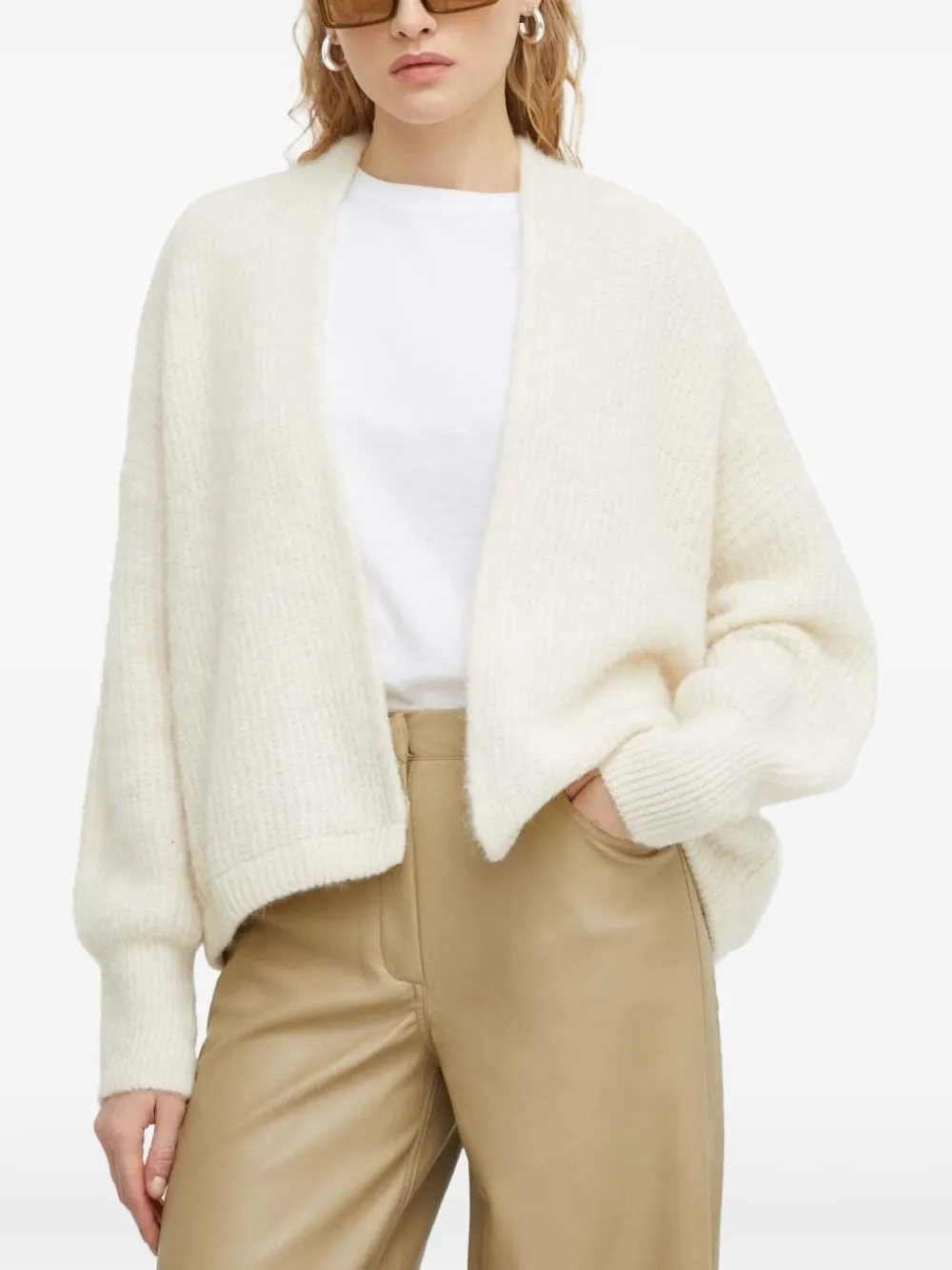 Кардиган в рубчик American Vintage, белый
Кардиган в рубчик American Vintage, белый