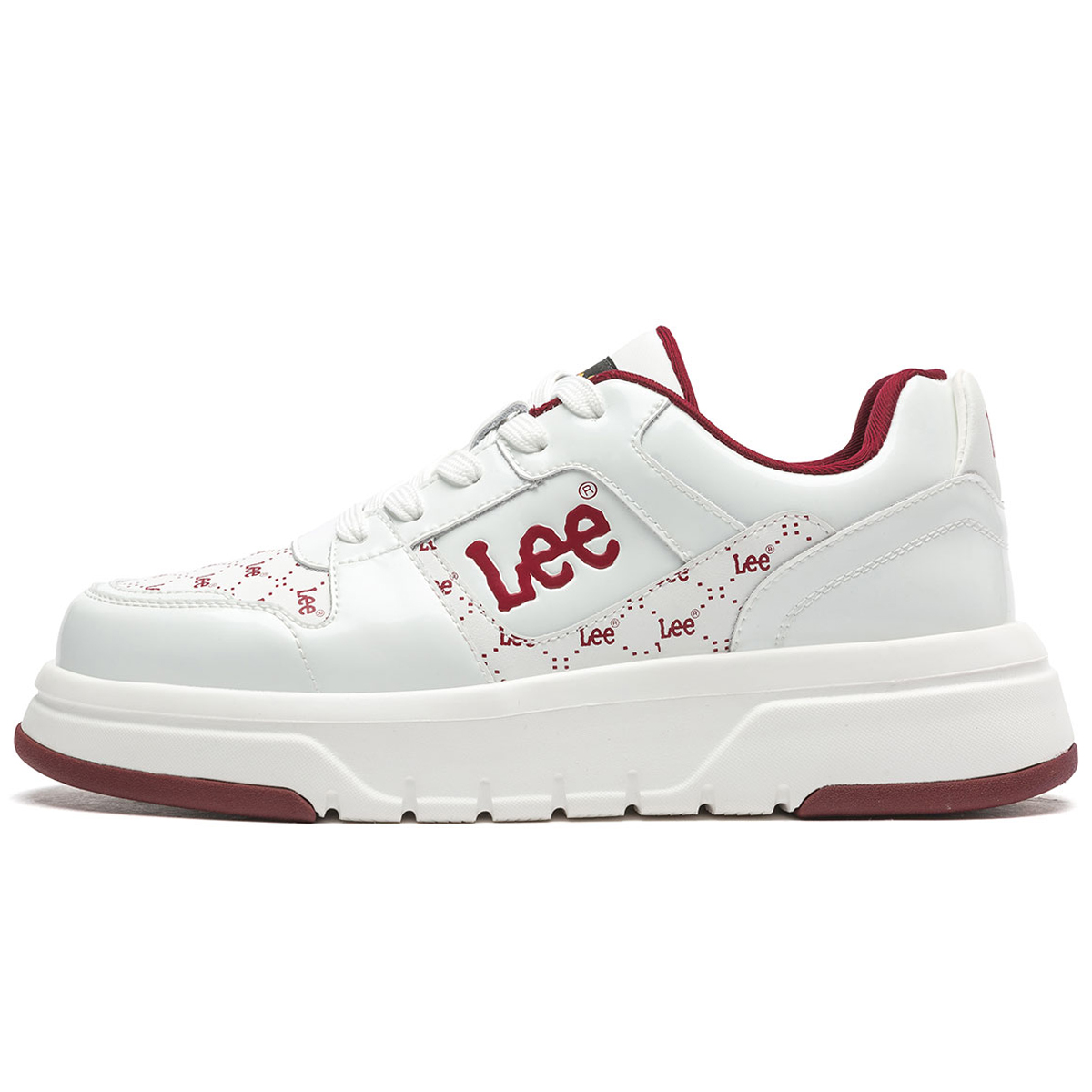 Lee Белые кроссовки легкие дышащие увеличивающие рост низкие скейтбордские мужские - темный бордовый, цвет Dark Burgundy
Lee Белые кроссовки легкие дышащие увеличивающие рост низкие скейтбордские мужские - темный бордовый, цвет Dark Burgundy