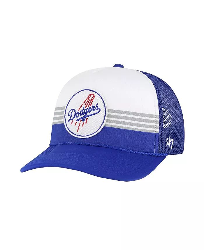 Мужская регулируемая кепка Trucker с сетчатой вставкой и пеной Royal Los Angeles Dodgers Lift Off '47 Brand
Мужская регулируемая кепка Trucker с сетчатой вставкой и пеной Royal Los Angeles Dodgers Lift Off '47 Brand