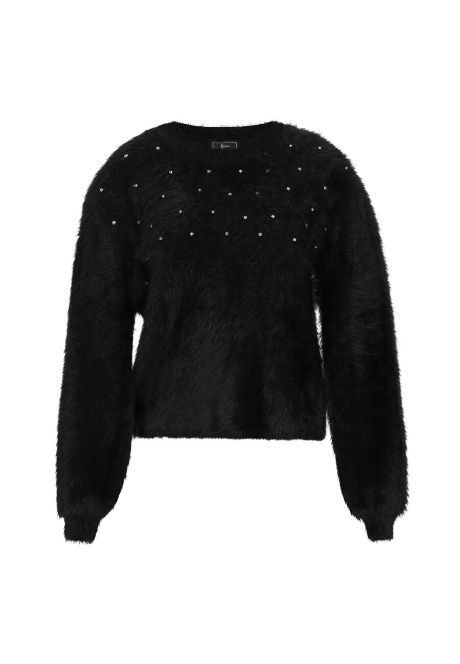 Свитер faina Fashion Look, черный
Свитер faina Fashion Look, черный