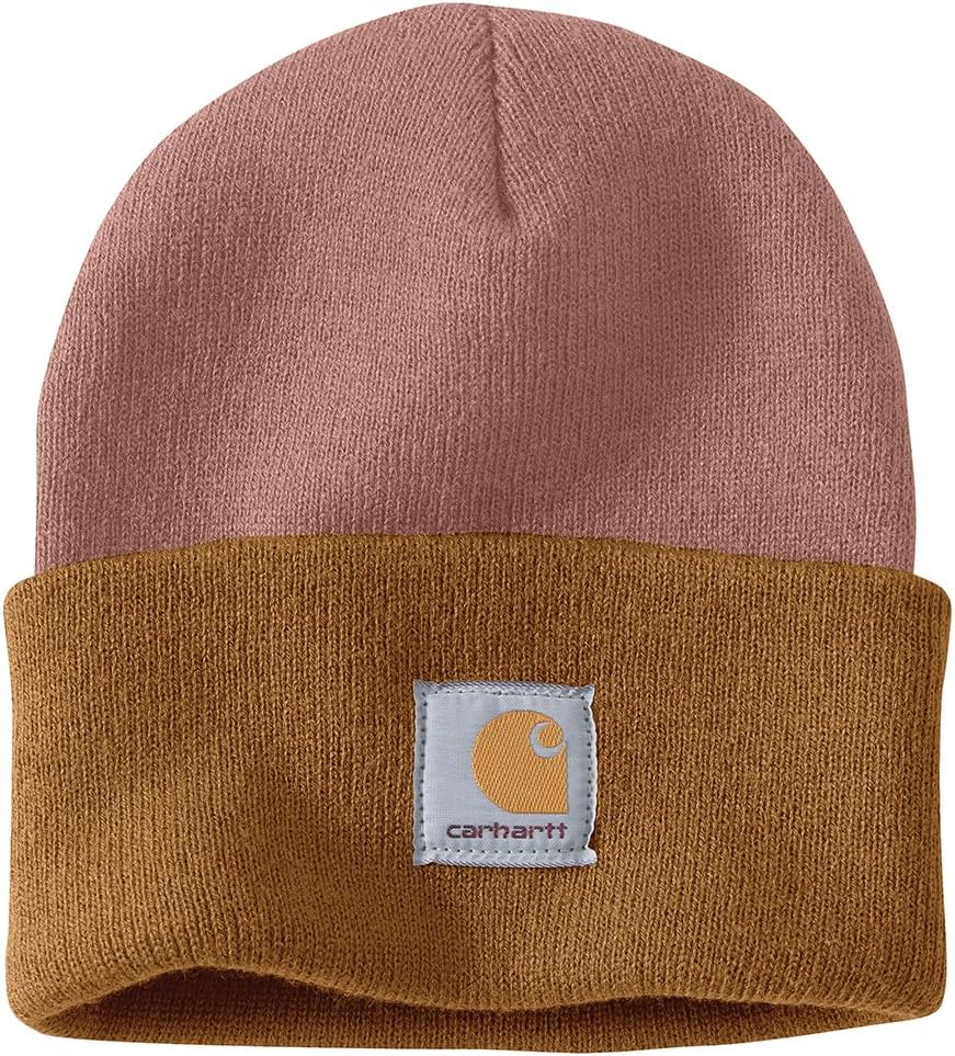 Carhartt мужская вязаная двухцветная шапка с манжетом, Cameo Brown
Carhartt мужская вязаная двухцветная шапка с манжетом, Cameo Brown