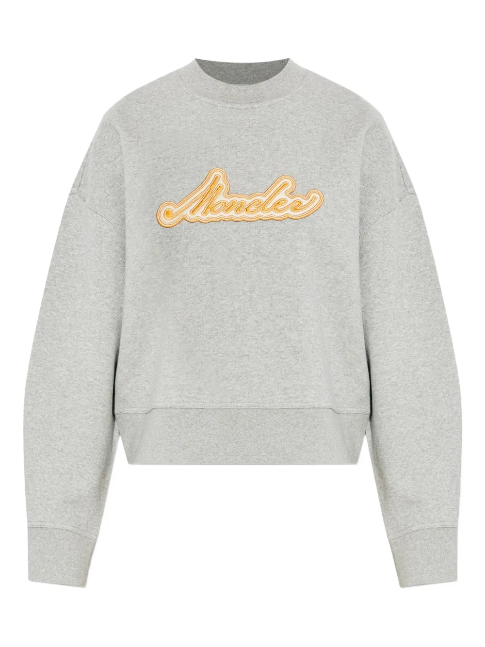 Свитер с вышивкой Moncler, серый
Свитер с вышивкой Moncler, серый