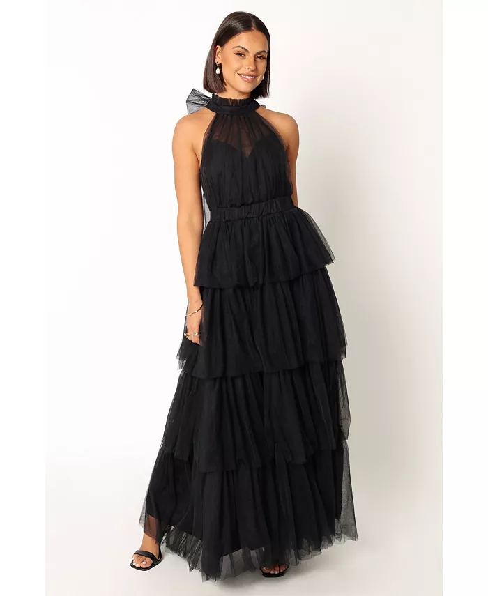 Женское макси-платье Frances с запахом на шее Petal and Pup, черный
Женское макси-платье Frances с запахом на шее Petal and Pup, черный