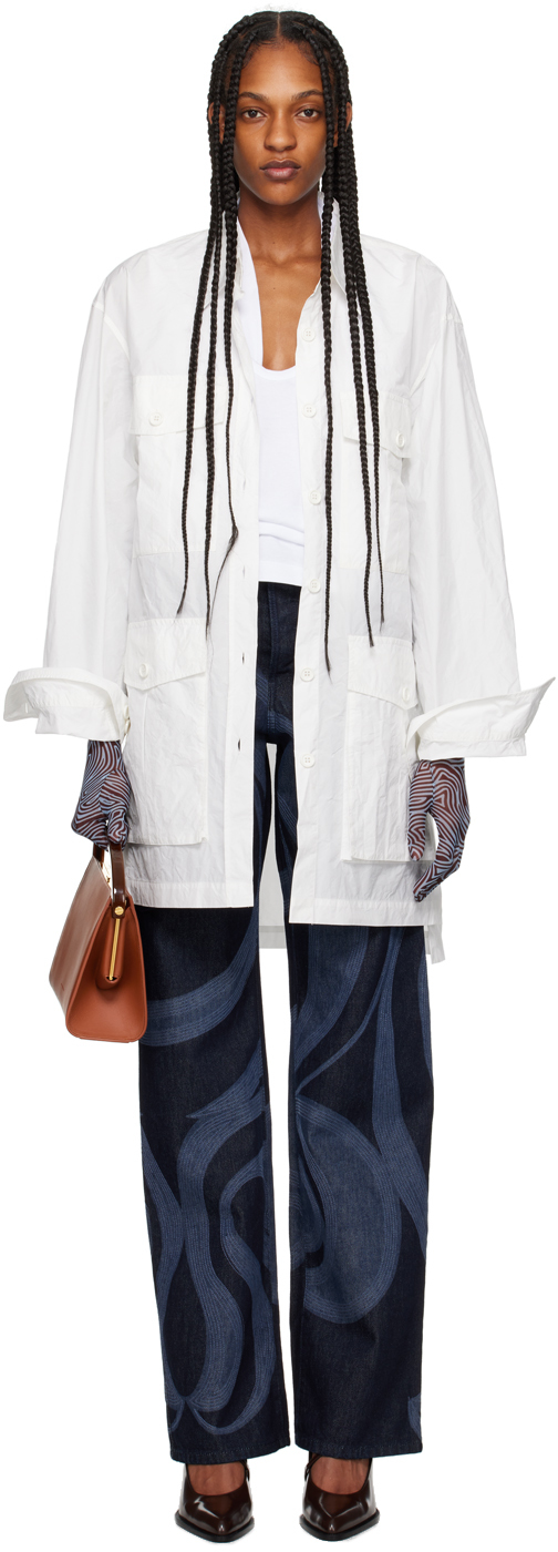 Платье миди свободного покроя Dries Van Noten
Платье миди свободного покроя Dries Van Noten