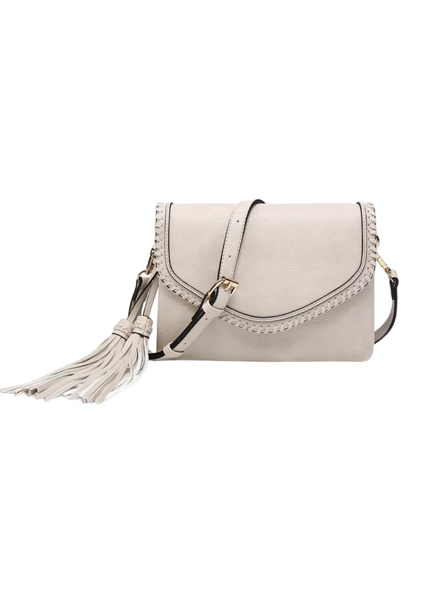 Женская веганская сумка-кроссбоди Sloane в серо-бежевом цвете Jen & Co.
Женская веганская сумка-кроссбоди Sloane в серо-бежевом цвете Jen & Co.