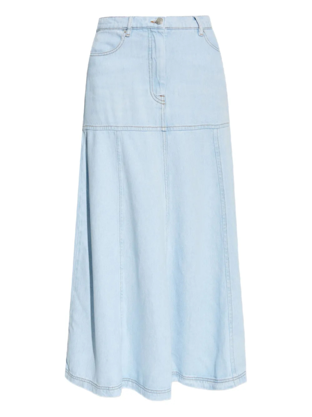 Длинная джинсовая юбка Tuxya MUNTHE, синий 
Длинная джинсовая юбка Tuxya MUNTHE, синий