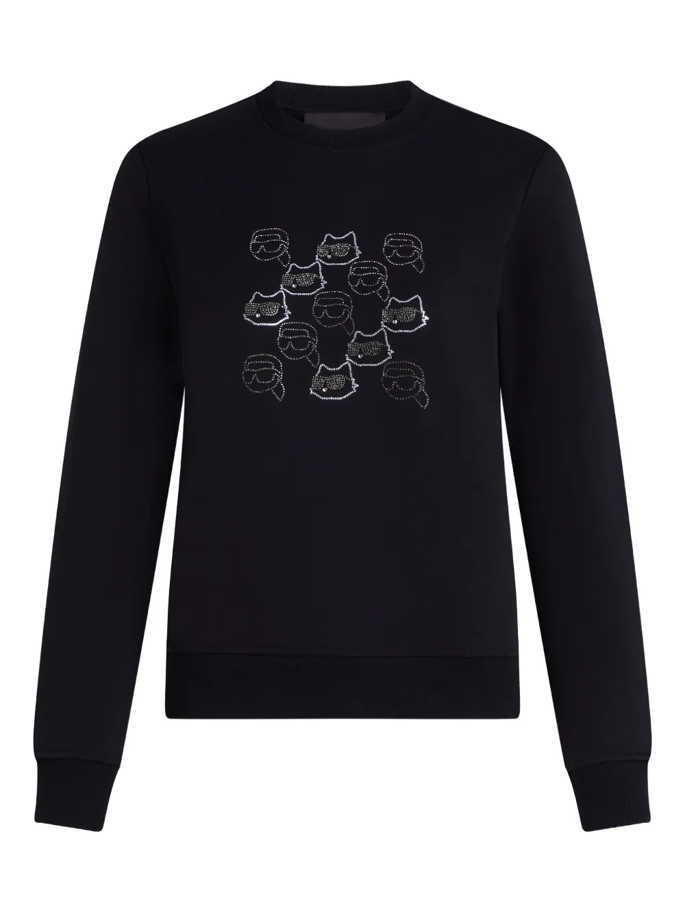 Свитер Ikon со стразами KARL LAGERFELD, черный
Свитер Ikon со стразами KARL LAGERFELD, черный