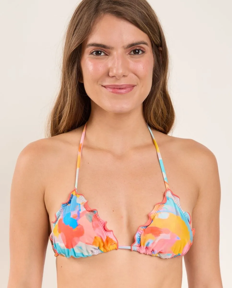 Верх бикини с треугольными чашечками и принтом Río de Sol, мультиколор
Верх бикини с треугольными чашечками и принтом Río de Sol, мультиколор
