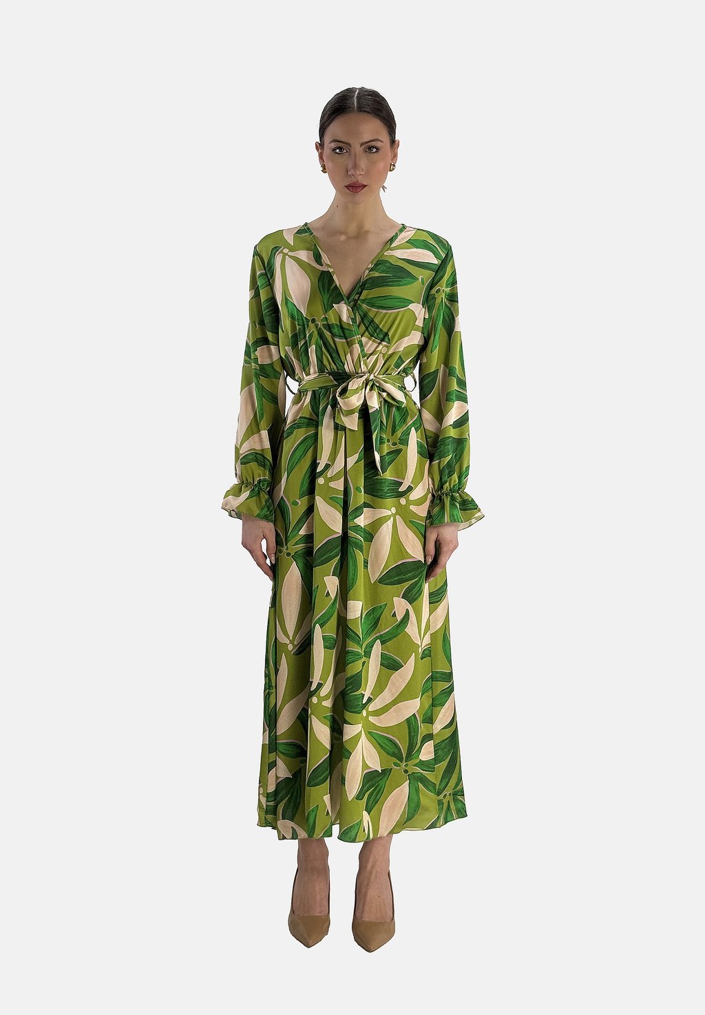 Платье макси Elara, зеленый
Платье макси Elara, зеленый