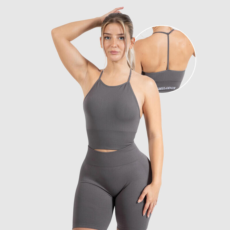 Спортивный бюстгальтер Smilodox, угольно-серый
Спортивный бюстгальтер Smilodox, угольно-серый