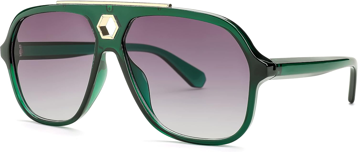 Солнцезащитные очки FEISEDY в стиле ретро, квадратные, 70-е годы, для женщин и мужчин, винтажные, модные, в стиле «авиатор», артикул B2913, 005 Green | Grandient Grey Lens
Солнцезащитные очки FEISEDY в стиле ретро, квадратные, 70-е годы, для женщин и мужчин, винтажные, модные, в стиле «авиатор», артикул B2913, 005 Green | Grandient Grey Lens