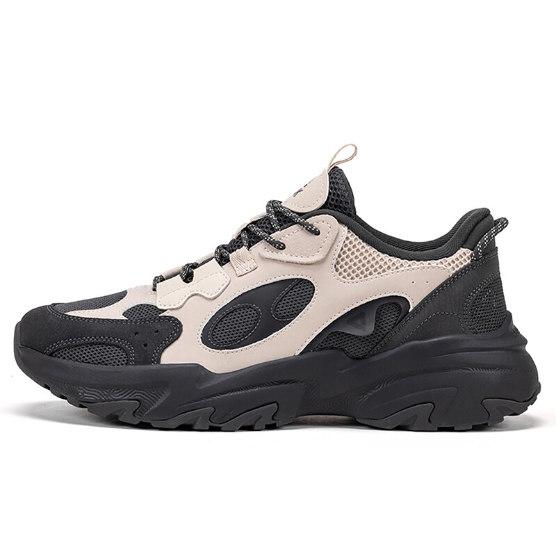 Кроссовки PEAK Chunky Sneakers Men Low-top Gray, бежевый 
Кроссовки PEAK Chunky Sneakers Men Low-top Gray, бежевый