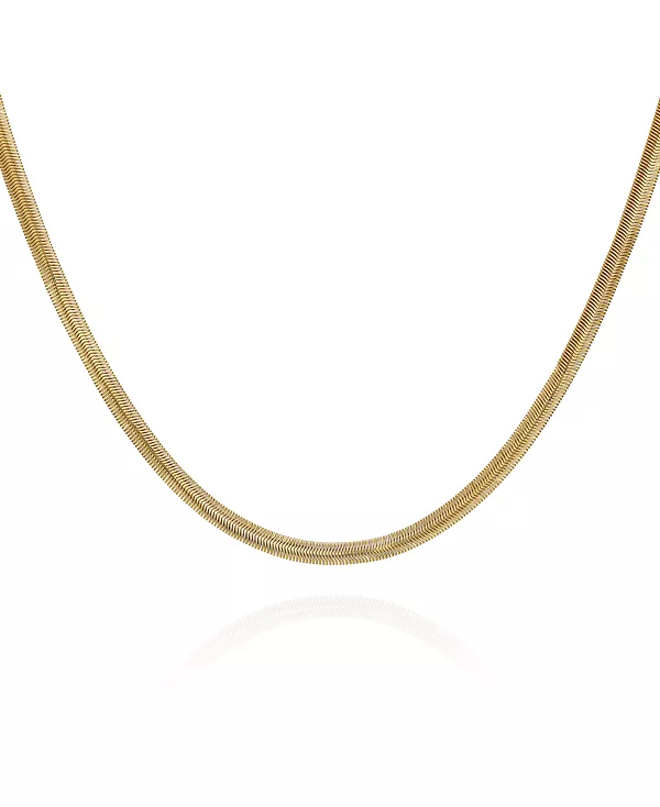 Классическое ожерелье-змейка золотистого оттенка, 18 дюймов + удлинитель 2 дюйма Vince Camuto, gold
Классическое ожерелье-змейка золотистого оттенка, 18 дюймов + удлинитель 2 дюйма Vince Camuto, gold