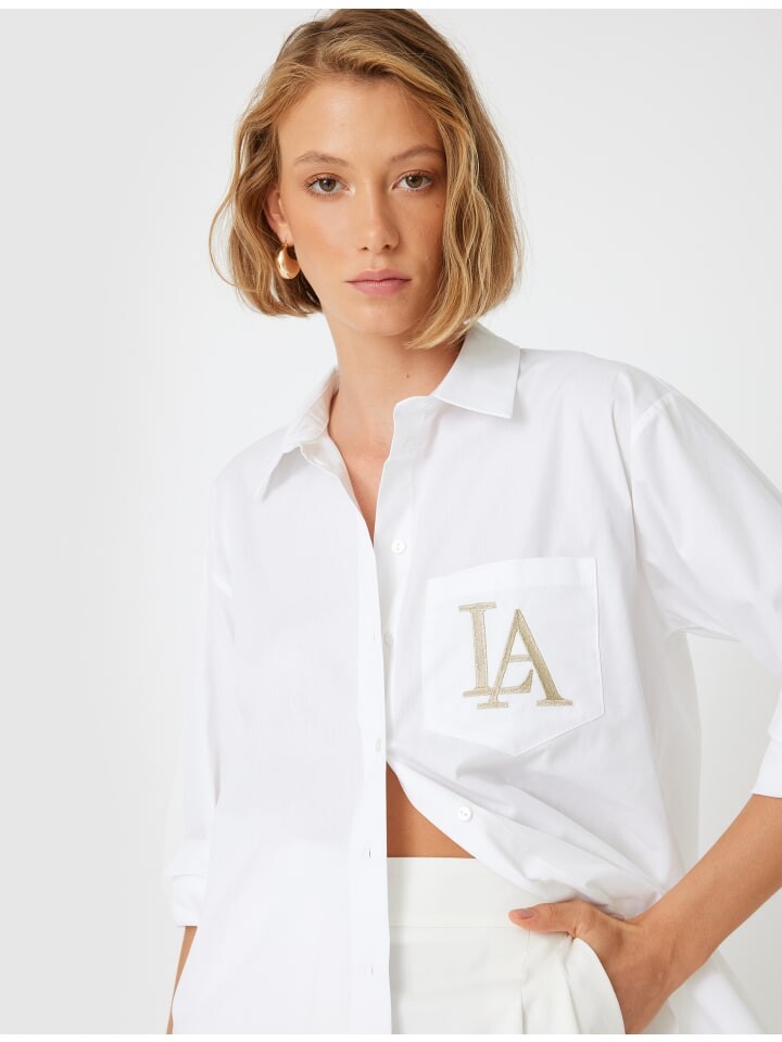 Футболка KOTON, цвет grauweiß
Футболка KOTON, цвет grauweiß