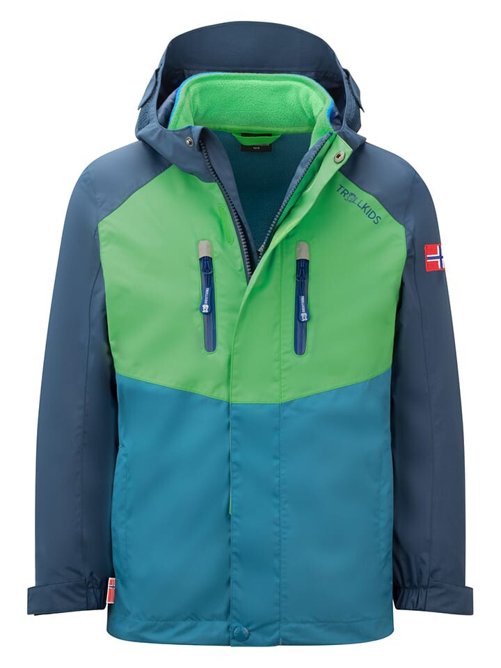 Куртка Trollkids Bryggen, цвет blau/grün
Куртка Trollkids Bryggen, цвет blau/grün