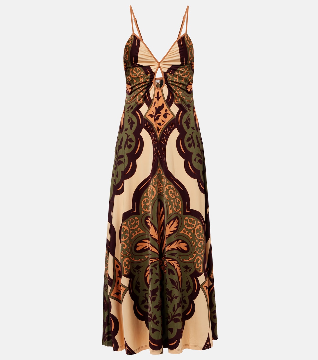 Джерсейное платье миди с принтом Johanna Ortiz, PALMASEVILLANA ECRU/OLVE/SLMON
Джерсейное платье миди с принтом Johanna Ortiz, PALMASEVILLANA ECRU/OLVE/SLMON