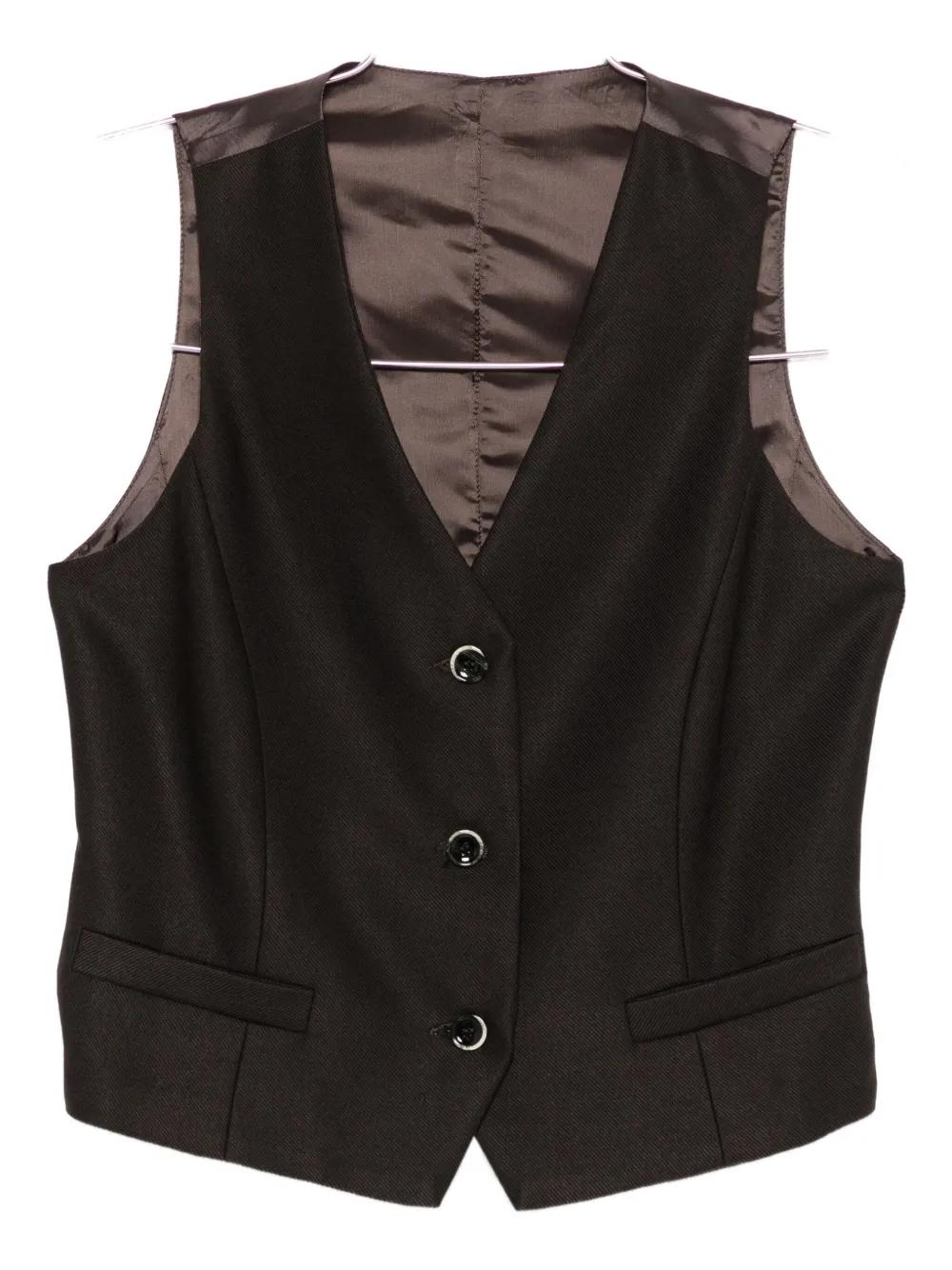 Жилет с карманом на пуговице Nine In The Morning, коричневый
Жилет с карманом на пуговице Nine In The Morning, коричневый