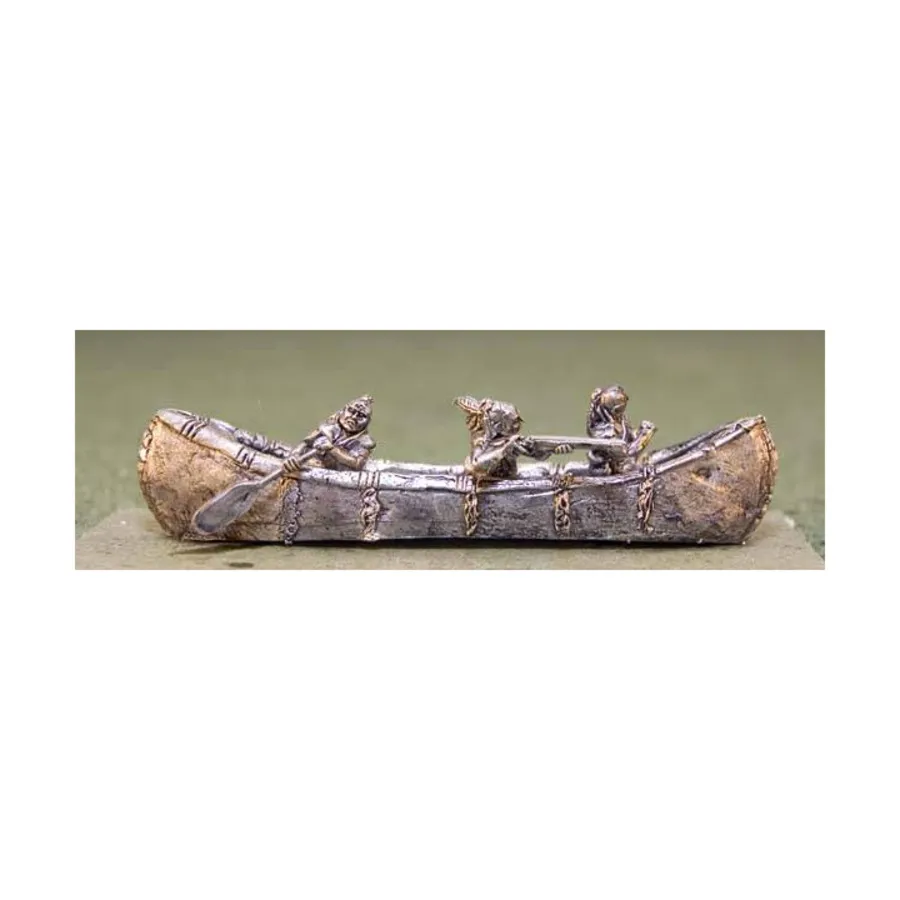 Индейцы с короткими каноэ, Drums on the Mohawk Miniatures - French & Indian War - Assorted (15mm)
Индейцы с короткими каноэ, Drums on the Mohawk Miniatures - French & Indian War - Assorted (15mm)