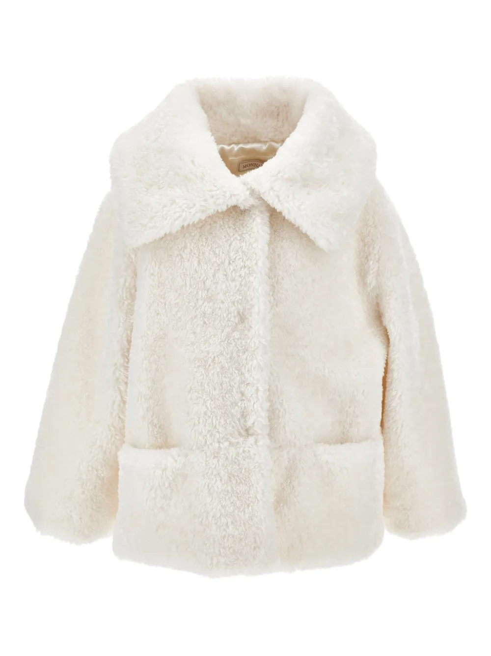 Однобортная куртка Monnalisa, белый
Однобортная куртка Monnalisa, белый