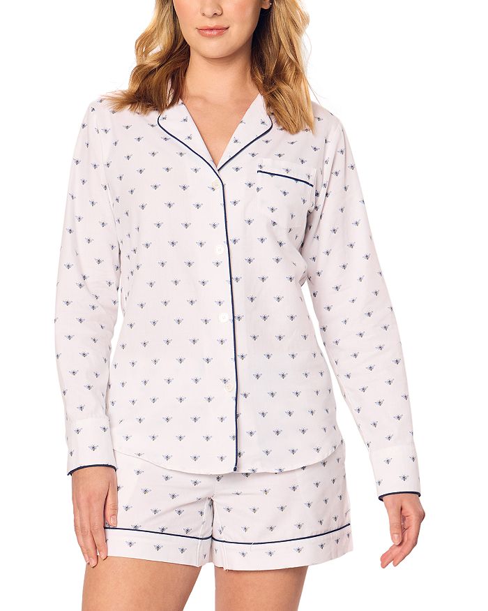 Пижамный комплект с принтом пчел Petite Plume, белый
Пижамный комплект с принтом пчел Petite Plume, белый