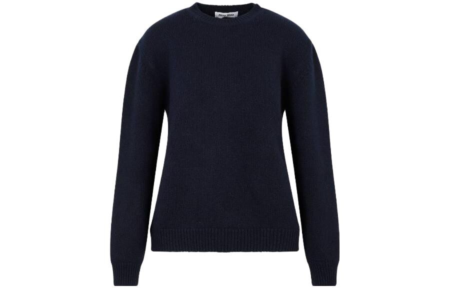 Свитер женский темно-синий Miu Miu
Свитер женский темно-синий Miu Miu