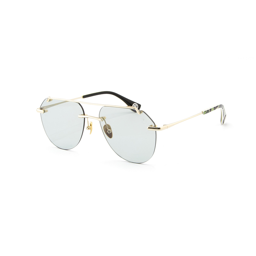 A BATHING APE Нержавеющая сталь овальные солнцезащитные очки унисекс, BC
A BATHING APE Нержавеющая сталь овальные солнцезащитные очки унисекс, BC